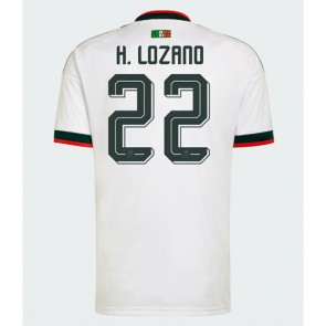 Mexiko Hirving Lozano #22 Replika Bortatröja VM 2026 Kortärmad